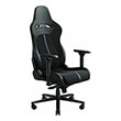 razer enki gaming chair black green built in lumbar arch memory foam pu leather adjustable recline photo