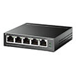 tp link tl sg105mpe smart 5 port 4 gigabit poe 1 gigabit desktop switch photo