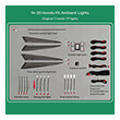 digital iq ambient light honda jazz mod 2014 2020 18 lights photo