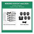diq ambient mercedes glb x247 mod2020 digital iq ambient light for mercedes glb 29 lights photo