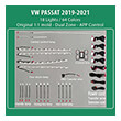 diq ambient vw passat mod2019 2021 digital iq ambient light vw passat mod2019 2021 18 lights photo