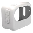 puluz camera charging case silicone case for insta360 go 3 white photo