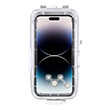 puluz plastic waterproof phone case iphone 14 plus pro max 13 pro max 12 pro max 11 pro max white photo