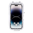 puluz plastic waterproof phone case iphone 14 plus pro max 13 pro max 12 pro max 11 pro max white photo