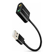 axagon ada 12 usb20 stereo audio mini adarter 15cm cable photo