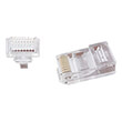 cablexpert universal pass through modular utp plug 8p8c 50 pcs per bag photo