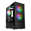 case kolink observatory mx mesh argb midi tower case black with 5 argb fans 2x140mm 3x120mm photo