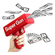 super money gun ektoxeytis xrimaton photo