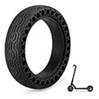 new honeycomb solid elastiko gia e scooter xiaomi m365 pro photo