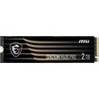 ssd msi spatium m480 pro nvme m2 2280 3d nand pci express 40 2tb s78 440q600 p83 photo