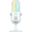 razer seiren v3 chroma white rgb usb condenser microphone gain limiter build in shock absor photo