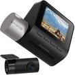 70mai dash cam a510 27k gps wi fi 2 lcd rc 11 rear cam black photo