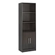 bibliothiki melaminis ensley hm202701 zebrano 60x30x180 ek photo