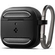 spigen rugged armor matte black for airpods 4 photo