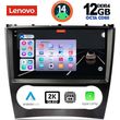digital iq ssz 12404 cpa 9inc multimedia tablet for mercedes c  clk w203 209 mod 2004 2008 photo