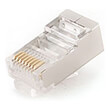 cablexpert shielded modular plug 30u gold plated photo