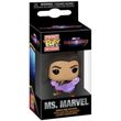 funko pocket pop the marvels ms marvel bobble head keychain photo