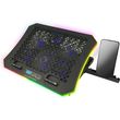 esperanza egc109 rgb illuminated notebook cooling pad with mobile phone stand galerne photo