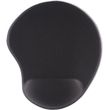 hama 126855 ergonomic mouse pad mini with gel wrist rest black photo