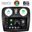 digital iq bxf 7108 cpa 9inc multimedia tablet for dacia logan  sandero mod 2012 2019 photo