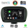 digital iq bxf 7134 cpa 9inc multimedia tablet for fiat 500x mod 2014gt  photo