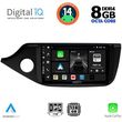 digital iq bxf 7302 cpa 9inc multimedia tablet for kia ceed mod 2012 2018 photo