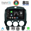 digital iq bxf 7361 cpa 9inc multimedia tablet for mazda 2 mod 2007 2014 photo