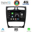 digital iq bxf 6402 cpa 9inc multimedia tablet for mercedes c w203 mod 1999 2004 photo