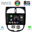 digital iq bxf 7506 cpa 9inc multimedia tablet for peugeot 206 mod 1998 2006 photo