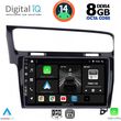 digital iq bxf 7747 cpa 10inc multimedia tablet for vw golf 7 mod 2013 2020 photo