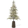 dendro pre lit princess pine 240ek me 300 leyka led se fiber glass resin basi photo