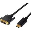logilink cv0131 displayport 12 to dvi adapter 2m black photo