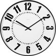 black digits wall clock hama 185859 photo