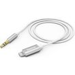 hama audio cable lightning 35 mm jack plug 10 m white photo