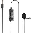 boya by m1 pro ii wired mic professional lavalier mic jack 6m cable camera smartphone tablet photo