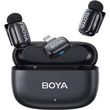 boya mini iphone lightning 24ghz 2mic wireless microphone with charging box photo