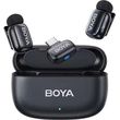 boya mini type c 24ghz 2mic wireless microphone with charging box photo