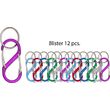 mprelok albainox carabiner key ring 5cm photo