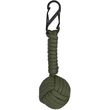 mprelok albainox double carabiner with paracord ball green photo