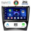 digital iq bxc 3404 cpaa 9inc multimedia tablet for mercedes c  clk w203 209 mod 2004 2008 photo