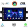 digital iq bxc 3688 cpaa 9inc multimedia tablet for fiat sedici  suzuki sx4 mod 2005 2013 photo