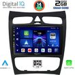 digital iq bxc 3406 cpaa 9inc multimedia tablet for mercedes clk w209 mod 2000 2004 photo
