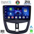 digital iq bxc 3507 cpaa 9inc multimedia tablet for peugeot 207 mod 2007 photo