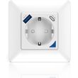 coolseer colsup02we eu wifi usb wall socket pc panel photo