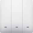 coolseer col psw03we wifi push light switch 3 gang white photo