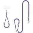 spigen universal set 2 cross body strap 1p wrist strap 1p contag2 1p deep purple photo