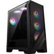 case msi mag forge 120a airflow midi tower transparent black photo
