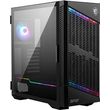 case msi mpg velox 100p airflow mid tower gaming 3x 120mm 120mm argb fan black photo