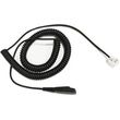 supervoice svc qd302 headset qd to rj9 bottom cable photo