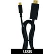 heitech 09001491 kalodio usb type c se 4k hdmi arseniko 18 m photo